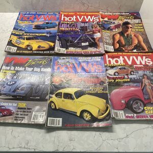 VW Trends & Hot Magazine Lot of 6 1995 and 1997 Years Books